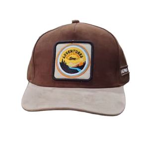 Casquettes de baseball pour hommes et femmes, en coton 100%, 5 panneaux, structurées, bicolores, ajustables, avec logo brodé 3D personnalisé, vente en gros - Product Image 3