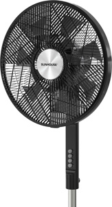 Ventilateur de refroidissement à air, diamètre de la pale de 18 à 28,9 pouces, moteur AC, oscillation, commande mécanique, trois vitesses de vent, plastique, usage domestique - Product Image 1