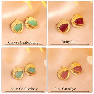 Aqua Chalcedony Trillion Cut Gemstone Centerpiece <b>Charms</b> Textured 18K <b>Gold</b> Plated Halo Setting Designer Jewelry Making Supply - Product Image 6