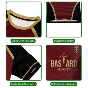 Uniforme de Fútbol 2026 de Primera Calidad, Camiseta de Manga Corta con Cuello Redondo y Diseño 3D Anime, Personalizable para Hombre y Mujer, Hecho en Pakistán - Product Image 5