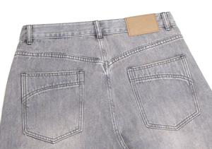 Salopettes en jean pour hommes sur mesure, coupe classique, 100 % coton, respirantes, broderie et impression, qualité supérieure, vente en gros - Product Image 6