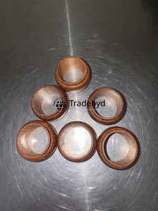 Anillo para Servilletas de Madera Ecológico, Clásico y Elegante, Hecho a Mano, Decoración de Mesa de Comedor de Lujo, Accesorios para Bodas y Hoteles por Tradebyd - Product Image 4