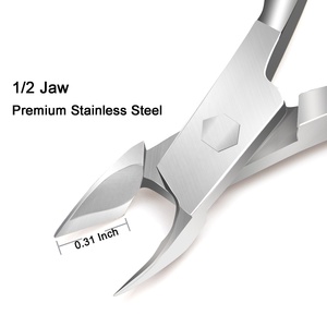 Wholesale <b>Cheap</b> Single Spring Nail Plier Clipper Stainless Steel Nail Cuticle Nippers - Product Image 2