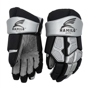 อุปกรณ์เสริมฮอกกี้คุณภาพสูงระดับมืออาชีพ ถุงมือลาครอส ถุงมือฮอกกี้น้ำแข็งแบบ OEM - Product Image 1