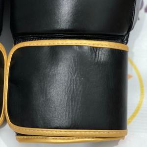 Nuevo Modelo de Guantes de Boxeo Blancos Personalizados con Cordones, Guantes de Combate Profesionales para Gimnasio, OEM ODM - Product Image 5