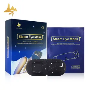 Customized Cartoon Product Self-heating Pad Disposable Promote Sleep Steam Eye Mask