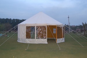 Carpa Redonda Tipo Majlis, Inspirada en Diseños Árabes, Mongólicos y Turcos – Carpa de Camping Impermeable, Ignífuga y para Todo Tipo de Clima - Product Image 3