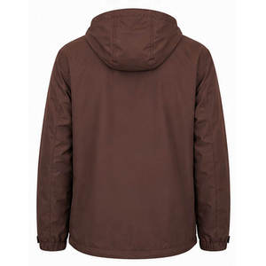 Wholesale Price Men's Hooded Canvas Windbreaker <b>Jacket</b> OEM Service Custom Outdoor <b>Winter</b> <b>Waterproof</b> High Quality - Product Image 2