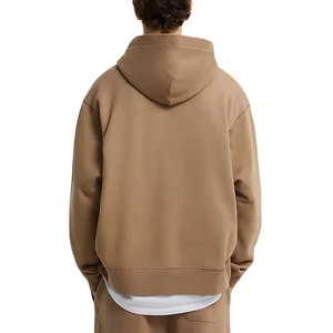 Men's <b>Warm</b> <b>Fleece</b> Pullover Hoodie Casual Sweatshirt Long Sleeve Hooded Top Soft Comfortable Wholesale Clothing - Product Image 2