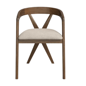 เก้าอี้รับประทานอาหารดีไซน์มินิมอล ทำจากไม้สักแท้ สำหรับเฟอร์นิเจอร์ในบ้าน พร้อมโครงสร้างที่แข็งแรงทนทาน - Product Image 2