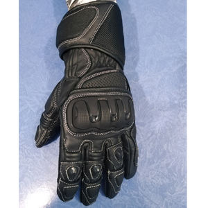 Gants de course d'hiver unisexes en cuir pour motocross, gants à doigts entiers avec protection et écran tactile pour la conduite, le cyclisme et les activités de plein air - Product Image 2