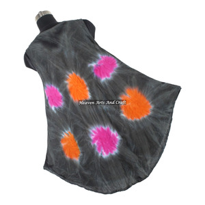 Hippy Boho Bohemian Women Wear Tie Dye Dress Women's <b>Umbrella</b> Dress Tie Dye Colorful Design Rayon <b>Beach</b> Wear <b>Umbrella</b> Dress - Product Image 2