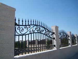 Panel de Cerca de Hierro Forjado Personalizado, Sistema de Cercado Metálico Decorativo para Jardín, Seguridad y Paisajismo para Patio de Villa - Product Image 3