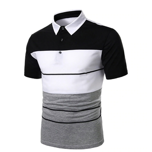 Polo personnalisé pour homme, performance, extensible, respirant, sport, golf, vente en gros - Product Image 3