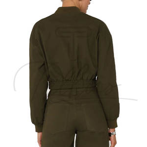 Chaquetas Cortas Modernas para Mujer al por Mayor, Chaquetas de Moda con Logotipo Personalizado, Chaquetas Cortas de Moda para Mujer - Product Image 3