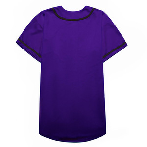 Maillot de baseball de performance optimisée, prix de gros, tenue professionnelle, couleur unie - Product Image 4