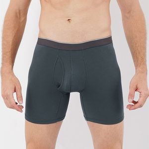 Calzoncillos Bóxer de Algodón y Elastano para Hombre, Paquete de 3, Ropa Interior Cómoda de Punto, Lavable a Máquina, Tinte Liso - Product Image 5