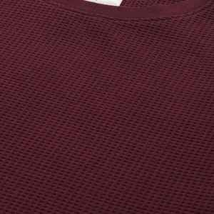 T-shirt décontracté tendance en tissu gaufré, coupe moderne, pour usage quotidien, de haute qualité, élégant et minimaliste - Product Image 6