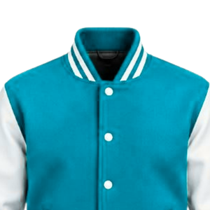 Chaqueta Bomber Casual de Béisbol para Hombre, Estilo Universitario Premium con Mangas en Contraste y Puños Acanalados con Broches - Product Image 3