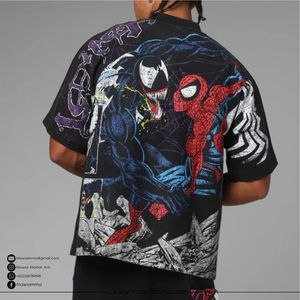 Camiseta Oversize de Algodón 100% con Logo Personalizado, Estilo Urbano, Estampado DTG de Alto Gramaje, Hombro Caído, Vintage, Ecológica, Venta al por Mayor - Product Image 6