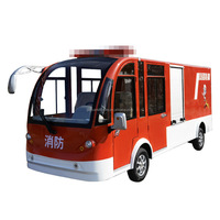 BFF Kepler Élégant Mini Bus Touristique Électrique, Camion de Pompiers, Véhicule Navette Multifonctionnel, Série de Voitures, Ambulance et Véhicule de Pompiers