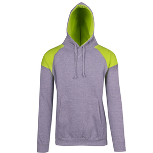 Sweat-shirt à capuche rouge pour homme, coupe classique, couleur unie, manches raglan, en polaire, impression numérique, anti-boulochage, avec poche, en polyester - Product Image 6