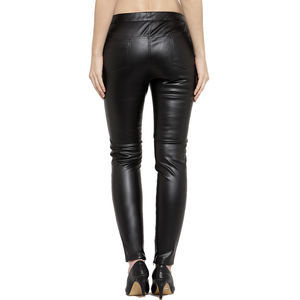 Pantalones de Cuero para Mujer, 100% Piel de Oveja Genuina de Primera Calidad, al por Mayor - Product Image 6