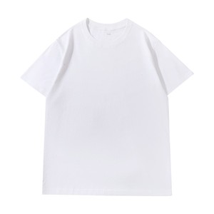 T-shirt basique unisexe à manches courtes et épaules tombantes en polyester peigné 180G, broderie de logo personnalisée OEM, fabriqué en Chine par BD - Product Image 5