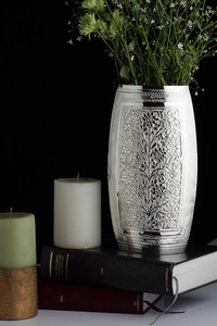 Jarrón Plateado - Product Image 1