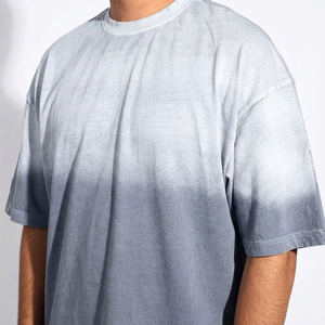 Nueva Camiseta Ligera y Elegante para Hombre con Estampado Tie Dye, Camiseta de Manga Corta Oversize de Secado Rápido para Uso Diario e Informal, 100% Algodón - Product Image 2