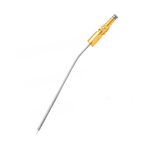 Tube d'aspiration Frazier avec poignée dorée, aspirateur chirurgical Debakey, instrument d'aspiration cardiaque pour salle d'opération, procédures médicales - Product Image 5