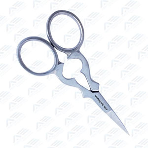 Ciseaux de barbier professionnels à pointe fine, ciseaux à cheveux avec lame droite affûtée, ciseaux en acier inoxydable - Product Image 3