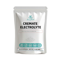 Kangherb OEM/ODM Poudre d'électrolytes naturelle hydratante Soutien quotidien à la santé Qualité alimentaire Sans sucre Supplément végétarien Adulte