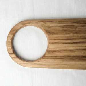 Tabla de cortar de nogal de lujo, tabla de cocina de madera maciza, tabla de preparación de alimentos gruesa y resistente para uso profesional - Product Image 4