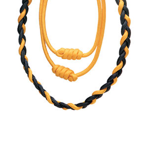 Aiguillettes Personalizadas de Alta Calidad al por Mayor, Cordones de Uniforme con Puntas de Latón y Hilo de Alta Calidad, Cordones de Algodón y Seda - Product Image 2