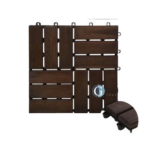 Baldosas de Madera de Acacia para Terraza, Sistema de Encaje Moderno, Resistentes al Agua, para Jardín, Patio, Exterior - Product Image 4