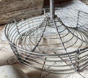 Multi-Purpose Metal <b>Egg</b> <b>Storage</b> Basket for Fresh <b>Eggs</b>, Durable Wire Design - Product Image 2