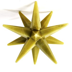 Estrella de Merkaba de Ágata de 12 Puntas Hecha a Mano por Aashim, Estilo Feng Shui, Gema de Ágata, Regalo Empresarial, Técnica Tradicional - Product Image 2