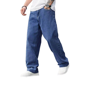 BEST ROCK INTERNATIONAL 2026 Nueva Colección Pantalones Vaqueros Casuales Minimalistas para Adolescentes 100% Algodón Transpirable Lavado - Product Image 3