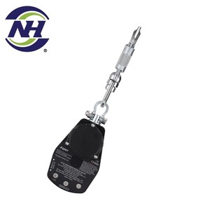 Descensor de cuerda de 9,5mm con certificación ANSI de aluminio de color personalizado con capacidad de carga de 50-200kg para uso profesional - Product Image 4