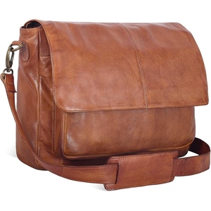 Vintage Genuine Leather Messenger <b>Bags</b> with Adjustable Shoulder Strap Classic Crossbody <b>Satchel</b> for Business Travel and Everyday - Product Image 6