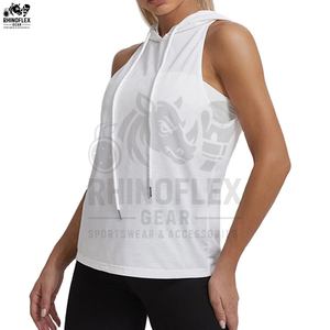 Nouveauté : débardeur léger à capuche sans manches pour femme, meilleur prix, séchage rapide, en vente - Product Image 5