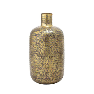 Handcrafted Decorative Iron Flower Vase with Premium Finish and Modern Interior Elegance - Product Image 5