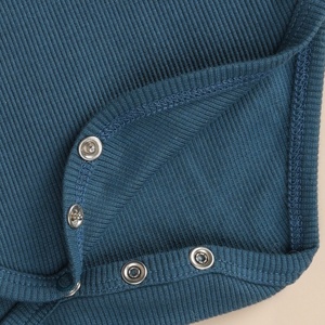 Body à manches longues en bambou élasthanne biologique de qualité supérieure Sous-vêtements pour bébé - Product Image 4