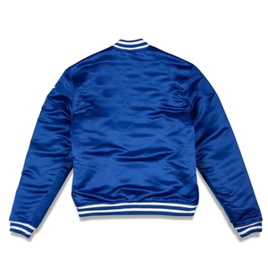 Chaqueta Deportiva de Satén para Hombre, Estilo Universitario, con Bordado, Impermeable, Color Sólido, Casual, Ecológica, Antibacteriana, Superventas - Product Image 2