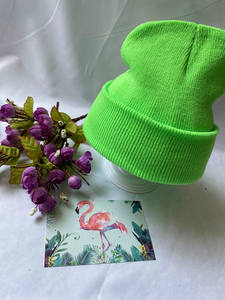 Wholesale Custom Logo Men's Knit <b>Beanie</b> <b>Wool</b> Knit <b>Beanie</b> Fold Over <b>Beanie</b> Factory Price Low MOQ Export - Product Image 6