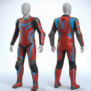 Customize Racing Suit Top Quality Custom Printed Logo Customized Logo Printed Kart Racing Racing Suit Leather - Product Image 6