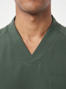 Tenue médicale unisexe en tissu polyester pour médecins, uniforme d'hôpital, combinaison d'infirmière, vêtements de travail professionnels en gros - Product Image 3