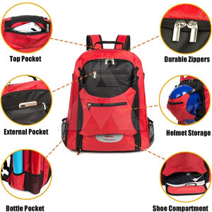 Bolsas de Béisbol Impermeables Hechas de Poliéster, Bolsas de Béisbol para Adultos de Alta Calidad, Bolsas de Béisbol Personalizadas - Product Image 2