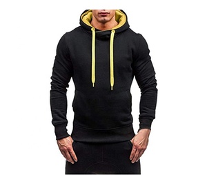 Sweat-shirt à capuche pour homme, grande taille, imperméable, respirant, séchage rapide, tricoté, écologique, imprimé, color block - Product Image 3